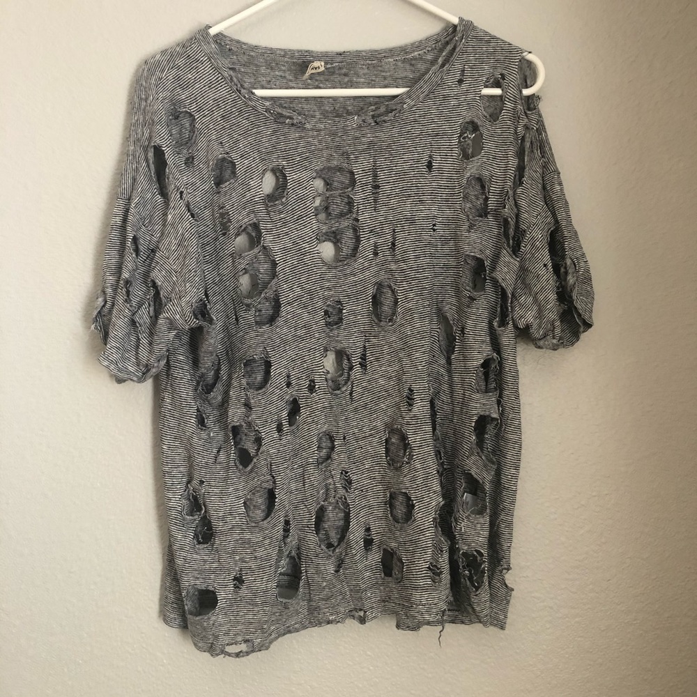 Emma & Sam Distressed Tee